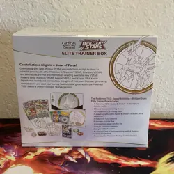 Pokemon TCG Sword & Shield Brilliant Stars Elite Trainer Box ETB Sealed 820650850127 - Image 4