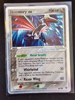 Skarmory ex 98/108 - Holo Rare EX Power Keepers- Pokemon TCG - (HP) - Image 1
