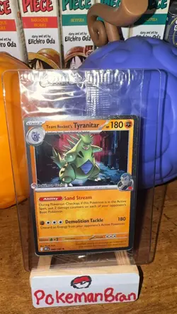 Pokemon Center Promo - Team Rocket’s Tyranitar Destined Rivals Exclusive SEALED - Image 1