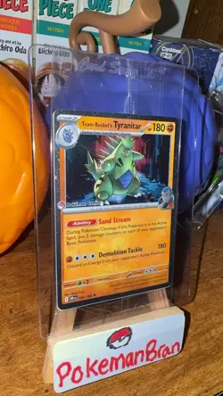 Pokemon Center Promo - Team Rocket’s Tyranitar Destined Rivals Exclusive SEALED - Image 3