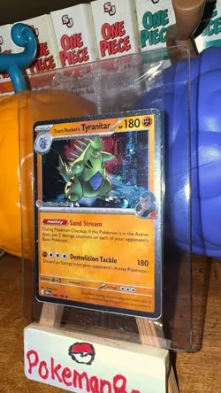 Pokemon Center Promo - Team Rocket’s Tyranitar Destined Rivals Exclusive SEALED - Image 4