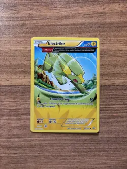 Pokemon TCG Electrike XY Primal Clash 60/160 Regular Uncommon LP - Image 1