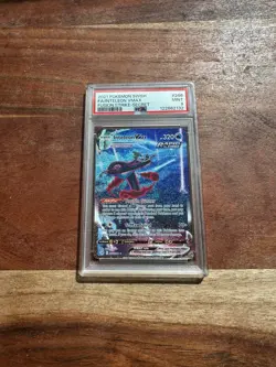 Pokemon SWSH Fusion Strike Inteleon VMAX Alternate Art 2021 PSA 9 Mint - Image 1