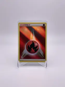 Fire Energy 2013 Reverse Holo Black & White Pokemon TCG NM/Mint + - Image 1
