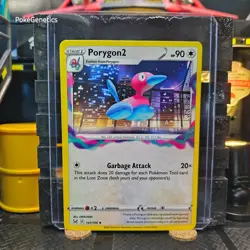Porygon2 Lost Origin Pokemon TCG 141/196 Sword & Shield Uncommon - Image 1