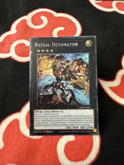 Yu-Gi-Oh! CRBR-DE007 Ryzeal-Detonator Collectors Rare CR NM 1st English Edition - Image 1