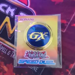 Speed Duel GX Coin Rare Yu-Gi-Oh Konami Prize Exclusive OTS Metallic - Image 1