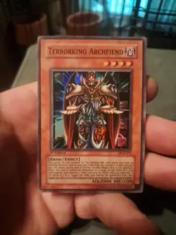 Terrorking Archfiend DCR-072 Super Rare 1st Edition Yu-Gi-Oh - Image 1