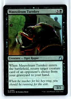 FOIL Mausoleum Turnkey Ravnica Remastered - MTG Magic the Gathering Card - Image 1