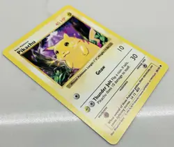 Pikachu 58/102 Yellow Cheeks Shadowless Pokemon Card 1999 Base Set GEM MINT - Image 2