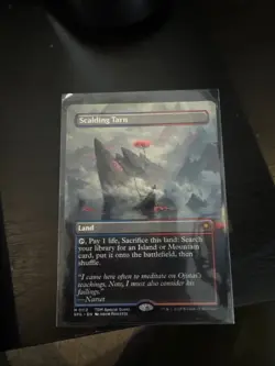 Scalding Tarn Borderless Special Guests Regular Card, Near Mint Condition - Image 1