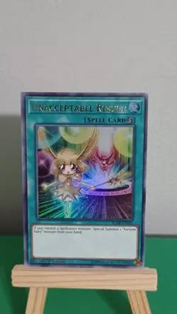 2019 Yugioh Unacceptable Result Spell Card BLHR-EN020 Ultra Rare Hero's Revenge - Image 3