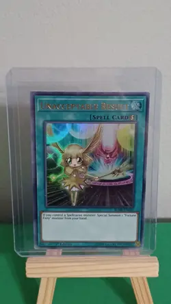 2019 Yugioh Unacceptable Result Spell Card BLHR-EN020 Ultra Rare Hero's Revenge - Image 5
