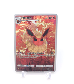 Custom HOLO Flareon Card Flareon Trading Card READ DESCRIPTION BELOW - Image 1