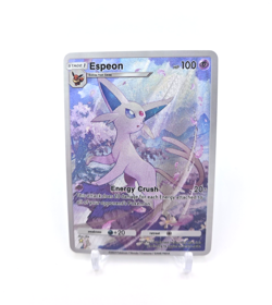 Custom HOLO Espeon Card Espeon Trading Card READ DESCRIPTION BELOW - Image 1