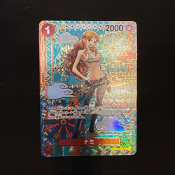 One Piece Card Game OP01-016 Nami [SP PAR] Parallel SR Awakening of New Era - Image 1