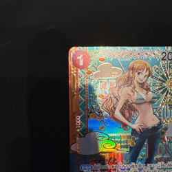 One Piece Card Game OP01-016 Nami [SP PAR] Parallel SR Awakening of New Era - Image 2