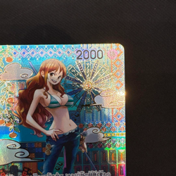 One Piece Card Game OP01-016 Nami [SP PAR] Parallel SR Awakening of New Era - Image 3