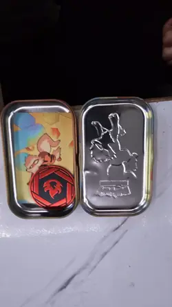 Pokemon TCG 151 Scarlet & Violet Arcanine Mini Tin EMPTY - Tin, Coin & Art Card - Image 2