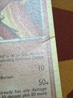 Pokemon Card - Blaziken - Non-Holo Rare Deck Exclusive (1/106) ex Emerald *DMG* - Image 2