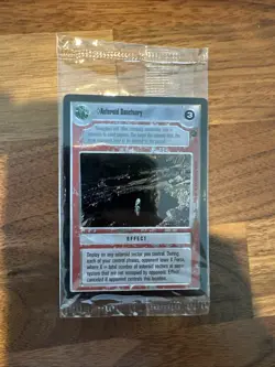 Star Wars Asteroid Sanctuary 1997 Decipher Promo Card Sealed - Image 1