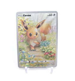 Custom HOLO EEVEE Card Eevee Trading Card READ DESCRIPTION BELOW - Image 1