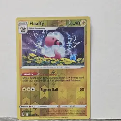 Pokemon TCG Flaaffy 055/203 Evolving Skies Uncommon Reverse Holo Card - Image 1