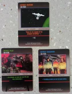 1996 STAR TREK The Card Game with Rulebook Unplayed - Image 4
