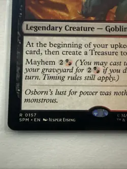 MTG Ultimate Green Goblin 0157 Regular Marvel's Spider-Man NM SPM - Image 2