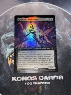 Magic MTG Spider-Man Gwenom Remorseless 0256 Extended Art Mythic Foil - Image 1