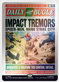 🔥‍NEW Secret Lair x Marvel's Spider-Man: Daily Bugle Breaking News Foil | MTG - Image 5