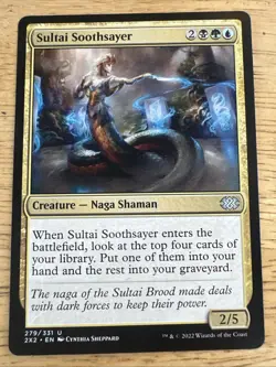 MTG Double Masters 2022 2x2 Sultai Soothsayer 279 NM/M - Image 1