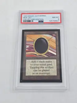 Mox Jet - Collector's Edition- MTG Magic the Gathering - PSA 8 NM-MT - Image 1