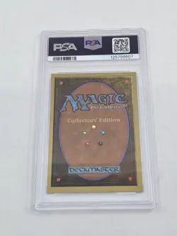 Mox Jet - Collector's Edition- MTG Magic the Gathering - PSA 8 NM-MT - Image 3