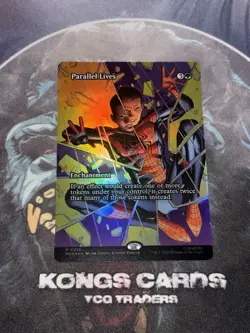 Magic The Gathering Spiderman Parallel Lives Foil M0036 pack fresh MTG - Image 1