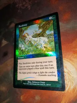 MTG magic cards 1x Seedtime - Foil Judgment MP - English - Image 3