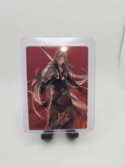 MTG Final Fantasy Sephiroth Fabled SOLDIER Art Series Card STAMPED - Image 1