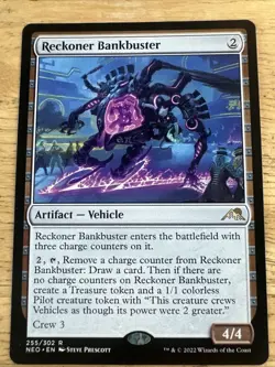 [MTG] [MAGIC] Reckoner Bankbuster - NEO [NM] - Image 1