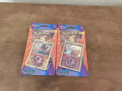 Pokemon TCG XY Steam Siege 2016 Promo Blister Pack Lucario & Floette Set Sealed - Image 1