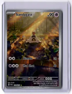 Sandygast - 214/193 Illustration Rare Holo NM Pokemon SV02: Paldea Evolved - Image 1