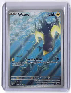 Wattrel - 178/167 Illustration Rare Holo NM Pokemon SV06: Twilight Masquerade - Image 1