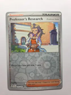 Professor's Research 155/159 Sv09: Journey Together Reverse Holo NM Pokemon Tcg - Image 1