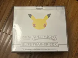 Pokemon Celebrations ETB Elite Trainer Box 25th anniversary + Protective Case 820650809439 - Image 1