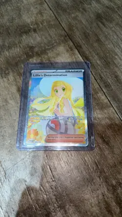 Lillie's Determination SIR 184/132 Mega Evolutions Pokemon NM - Image 1