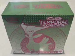 Pokemon Scarlet & Violet -Temporal Forces Elite Trainer Box ETB (Iron Leaves) - Image 1