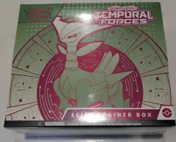Pokemon Scarlet & Violet -Temporal Forces Elite Trainer Box ETB (Iron Leaves) - Image 2