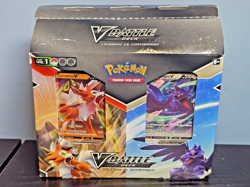 Pokemon TCG: V Battle Deck Lycanroc VS Corviknight Double Deck Bundle SEALED 820650809576 - Image 1