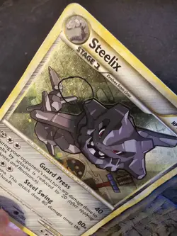 Steelix 24/95 - Unleashed - Cosmos Holo - SWIRL - Pokemon TCG - LP - Image 3
