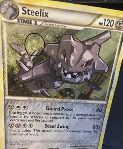 Steelix 24/95 - Unleashed - Cosmos Holo - SWIRL - Pokemon TCG - LP - Image 4