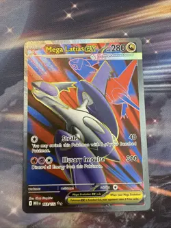 Mega Latias ex 163/132 Ultra Rare Pokemon TCG ME01: Mega Evolution - Near mint - Image 1